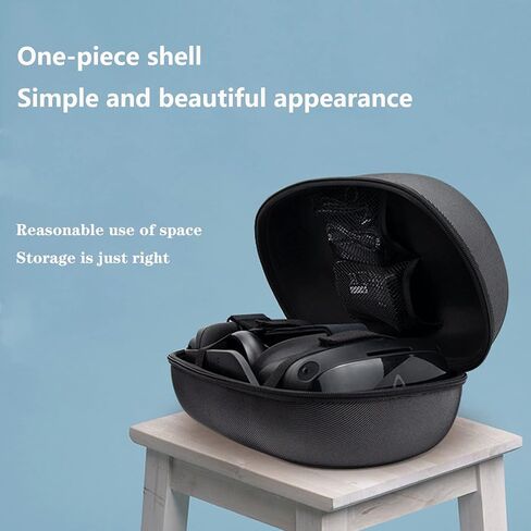 Case for HTC Vive Focus 3 VR Glasses,Hard Shockproof Focus 3 VR Virtual Reality Headset Accessories Carrying Case Bag with Disposable Eye Mask in Saudi Arabia