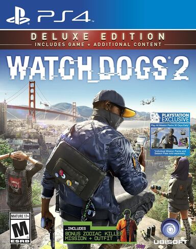 Watch Dogs 2: Deluxe Edition (Includes Extra Content) - PlayStation 4 in Saudi Arabia