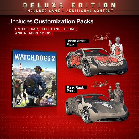 Watch Dogs 2: Deluxe Edition (Includes Extra Content) - PlayStation 4 in Saudi Arabia