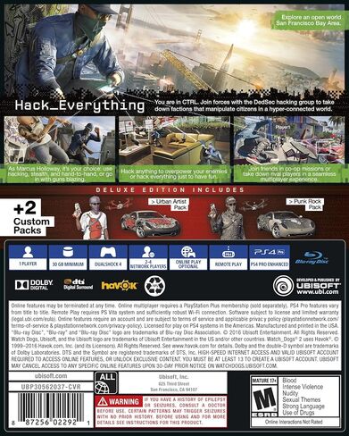 Watch Dogs 2: Deluxe Edition (Includes Extra Content) - PlayStation 4 in Saudi Arabia