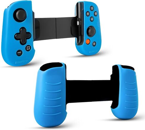 Silicone Grip Case Cover + Thumb caps for Backbone One Controller - Ergonomic and Protective Sleeve Skin Shell for an Enhanced Experience, Stronger Hold and Thicker Grip [for LIGHTNING VERSION] in Saudi Arabia