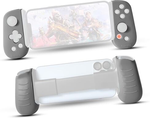 Silicone Grip Case Cover + Thumb caps for Backbone One Controller - Ergonomic and Protective Sleeve Skin Shell for an Enhanced Experience, Stronger Hold and Thicker Grip [for LIGHTNING VERSION] in Saudi Arabia