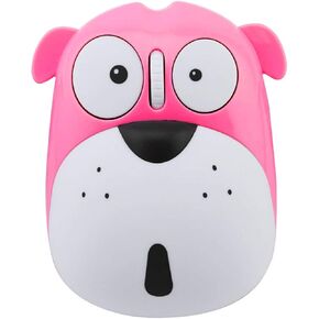 FLY WAY Cute Wireless Mouse, Cartoon Dog 2.4GHz Rechargeable Cordless Mouse with Nano USB Receiver Children Mice Kids Gaming Mouse for Notebook,Laptop,PC,Desktop (black) in Saudi Arabia
