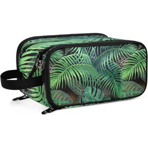 عصا التحكم لألعاب الفيديو غير الملحومة باللون الأسود والأزرق النيون على حقيبة مكياج محمولة للنساء باللون الأسود مع مقبض، وحقيبة مستحضرات التجميل، وحقيبة مستحضرات التجميل للسفر ومنظم تخزين أدوات الزينة المتين مقاس 11 × 7 × 5.7 بوصة in Kuwait