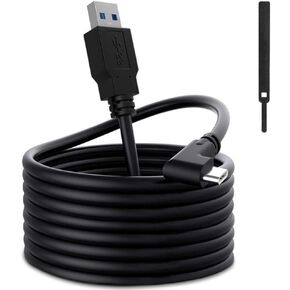 10FT Link Cable for Oculus Quest 3/Quest 2, High Speed Data Transfer Charging Cable USB 3.0 to USB C Cable Charger for Oculus Quest 2 Accessories VR Headset Gaming to PC in Saudi Arabia