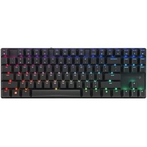 Cherry MX 8.2 TKL Wireless Gaming Keyboard. Compact TenKeyLess. Mechanical 87 Keys RGB Backlit Keys ABS Keycaps. MX Brown Switch. Aluminum Carrying Case Included.