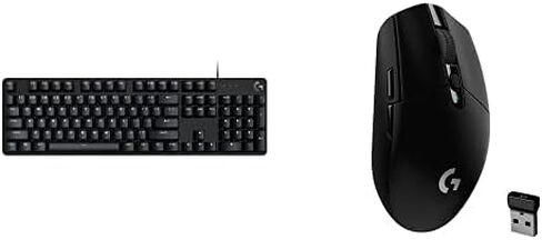 Logitech G413 SE Full-Size Mechanical Gaming Keyboard + G305 Lightspeed Wireless Gaming Mouse - Black in Kuwait