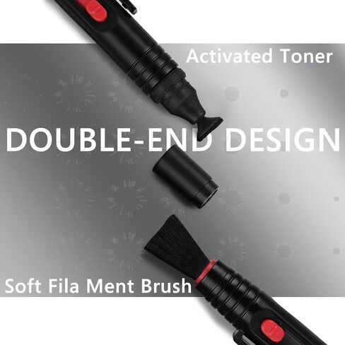 Geekria 2 Pack Clean VR Lens Cleaning Pen Compatible with Meta Quest 2/Quest 3/Appl Vision Pro/PSVR 2 and More, Remove Fingerprints Dust Grease Reduce Fog to Clean Augmented & Virtual Reality in Saudi Arabia