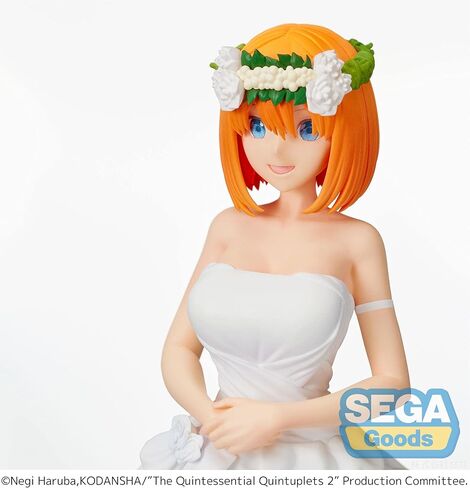 SEGA The Quintessential Quintuplets 2 SPM Figure Yotsuba Nakano Bride Ver. in Saudi Arabia