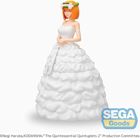 SEGA The Quintessential Quintuplets 2 SPM Figure Yotsuba Nakano Bride Ver. in Saudi Arabia