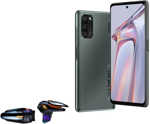 BoxWave Gaming Gear لـ Blackview A100 (Gaming Gear by BoxWave) - شاشة اللمس QuickTrigger Auto، أزرار الزناد Autofire Gaming Mobile FPS لـ Blackview A100 - Jet Black in Saudi Arabia
