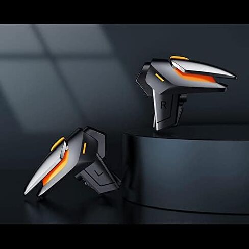 BoxWave Gaming Gear for Blackview A70 (Gaming Gear by BoxWave) - Touchscreen QuickTrigger Auto, Trigger Buttons Autofire Gaming Mobile FPS for Blackview A70 - Jet Black in Saudi Arabia