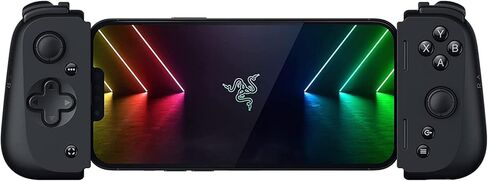 Razer Kishi V2 Mobile Gaming Controller for iPhone: Console Quality Gaming Controls - Universal Fit with Extendable Bridge - Stream PC, PlayStation Games - Ultra Low Latency - Ergonomic Design (Renewed) in Kuwait