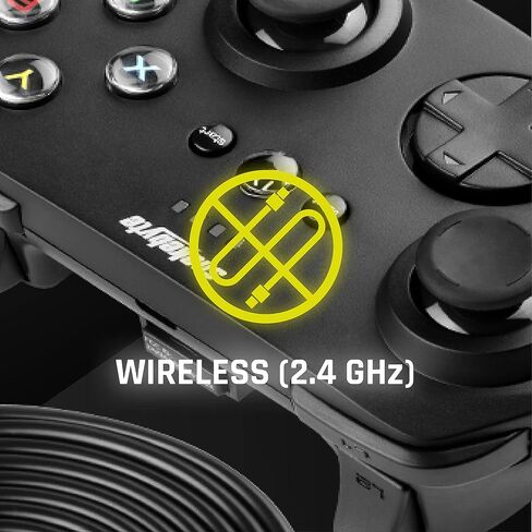 Snakebyte Snakebyte Game Pad Pro - وحدة تحكم ألعاب لاسلكية 2.4 جيجا هرتز / لوحة ألعاب / عصا تحكم للكمبيوتر الشخصي - الكمبيوتر الشخصي؛ ماك؛ لينكس in Kuwait