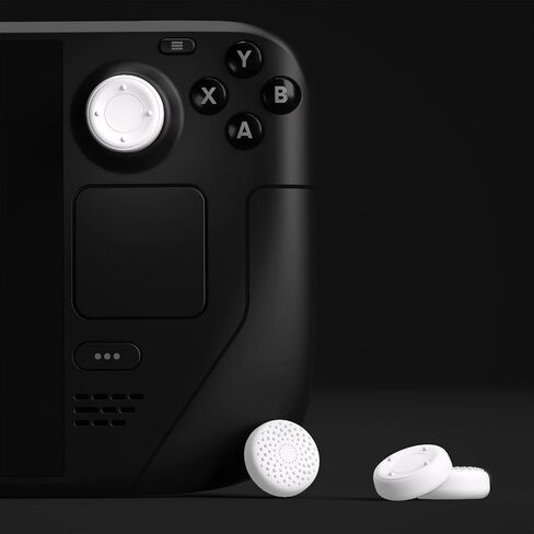 PlayVital Thumb Grip Caps for Steam Deck LCD, for PS Portal Remote Player Silicone Thumbsticks Grips Joystick Caps for Steam Deck OLED - Chubby Bear & Smiley Bunny in Saudi Arabia