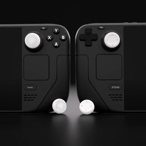 PlayVital Thumb Grip Caps for Steam Deck LCD, for PS Portal Remote Player Silicone Thumbsticks Grips Joystick Caps for Steam Deck OLED - Chubby Bear & Smiley Bunny in Saudi Arabia