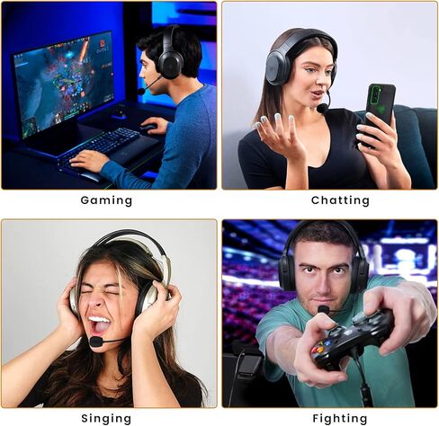 Barracuda X Mic Replacement for Razer Barracuda X Wireless Gaming Headphone, Detachable 3.5mm Noise Cancelling Microphone for Xbox One, PS4, PS5, PC in Saudi Arabia
