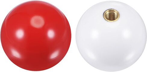 uxcell Joystick Head Rocker Ball Top Handle Arcade Game Replacement Red/White in Saudi Arabia