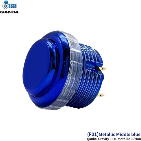 qanba Gravity metallic color 30mm Mechanical shaft Pushbutton (F01（8 pcs）) in Kuwait