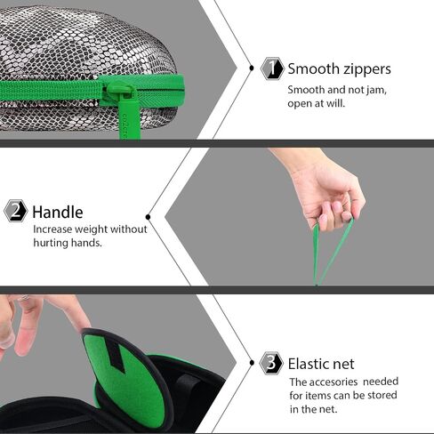 co2CREA Hard Case Replacement for Razer Basilisk Ultimate V2 V3 X/Deathadder Essential V2 Pro/Mamba Elite/Naga Pro Trinity X/Orochi V2 / Viper Mini Ultimate V2 Pro Wireless Gaming Mouse in Saudi Arabia