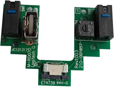 LICHIFIT Mouse Wheel Board Micro Switch Key Button Board for Logitech G Pro Wireless Gaming Mouse Replacement Accessories in Saudi Arabia