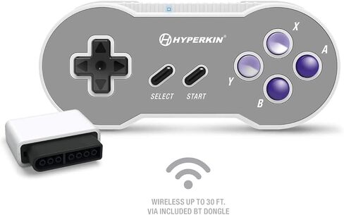 Hyperkin "Scout" Premium BT Controller for Super NES/PC/Mac/Android (Includes Wireless Adapter) in Saudi Arabia