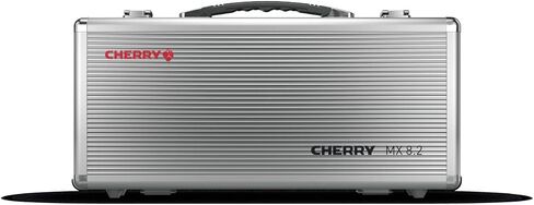 Cherry MX 8.2 TKL Wireless, Tenkeyless Mechanical Gaming Keyboard, Bluetooth, 2.4 GHz & Wired Mode, incl. Metal Case for Safe Transport, MX RED Switches, White in Saudi Arabia