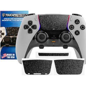 TouchProtect لـ Dualsense Edge | غلاف للحماية، وإضافة الأناقة، وتعزيز لوحة التتبع الخاصة بوحدة التحكم PS5 الخاصة بك باستخدام الملمس! (سداسي - أزرق) in Kuwait