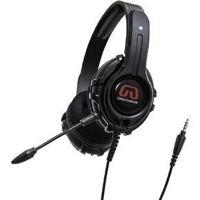 GamesterGear PC PS4 Xbox One Stereo Over-Ear Gaming Headset, Online Chat, Headphone with Detachable Micophone - iPad Mobile Tablet Mac in Kuwait