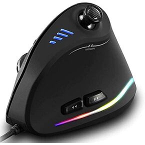 Vertical Gaming Mouse Vertical Ergonomic Mouse with Adjustable DPI for Gamer/PC/Laptop/Desktop (Wired) in Kuwait