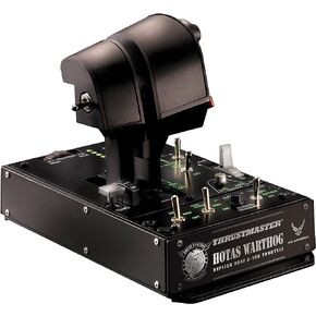 Thrustmaster HOTAS Warthog Dual Throttle Flight Quadrant Add-On - PC | magnetic sensors, adjustable friction, idle & afterburner detents, 17 programmable buttons, metal base, A-10C replica in Kuwait