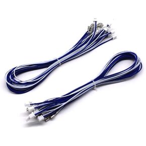 Arcity 20 Pcs Arcade Button Wires Harness Cable for Zero Delay USB Encoder PCB with 0.110" 2.8mm Terminals Compatible with Arcade LED Buttons & Sanwa Style Buttons New in Kuwait