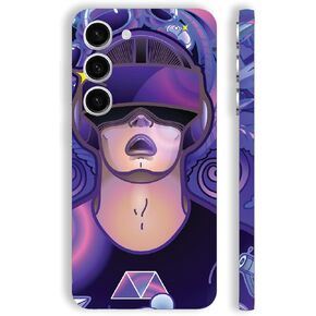 MightySkins Skin Compatible with Samsung Galaxy S23 Full Wrap - VR Dream | Protective, Durable, and Unique Vinyl Decal wrap Cover | Easy to Apply & Change Styles | Made in The USA in Saudi Arabia