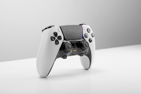 TouchProtect لـ Dualsense Edge | غلاف للحماية، وإضافة الأناقة، وتعزيز لوحة التتبع الخاصة بوحدة التحكم PS5 الخاصة بك باستخدام الملمس! (سداسي - أزرق) in Kuwait