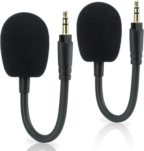 LEFXMOPHY HS35 Mic Replacement for Corsair HS35 H45 Game Headset, 3.5mm Detachable Boom Microphone with Lock in Saudi Arabia
