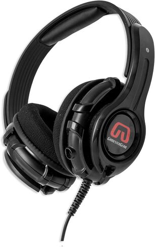 GamesterGear PC PS4 Xbox One Stereo Over-Ear Gaming Headset, Online Chat, Headphone with Detachable Micophone - iPad Mobile Tablet Mac in Kuwait