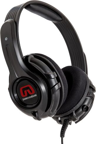 GamesterGear PC PS4 Xbox One Stereo Over-Ear Gaming Headset, Online Chat, Headphone with Detachable Micophone - iPad Mobile Tablet Mac in Kuwait