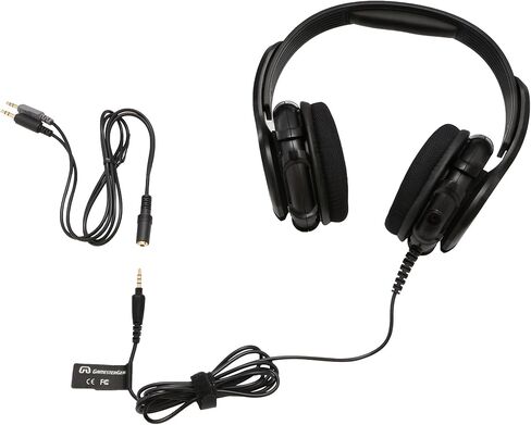 GamesterGear PC PS4 Xbox One Stereo Over-Ear Gaming Headset, Online Chat, Headphone with Detachable Micophone - iPad Mobile Tablet Mac in Kuwait