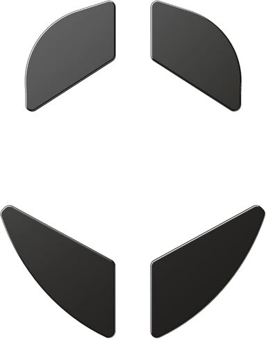 (ماوس + أقدام سيراميك) ماوس الألعاب اللاسلكي Glorious Model O (أسود غير لامع) + أقدام ماوس ألعاب الكمبيوتر Glorious - أقدام سيراميك مصقولة لماوس الألعاب طراز O/O-(ناقص) (حزمة) in Kuwait