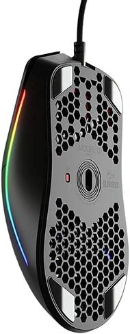 (ماوس + أقدام سيراميك) ماوس الألعاب اللاسلكي Glorious Model O (أسود غير لامع) + أقدام ماوس ألعاب الكمبيوتر Glorious - أقدام سيراميك مصقولة لماوس الألعاب طراز O/O-(ناقص) (حزمة) in Kuwait