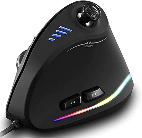 Vertical Gaming Mouse Vertical Ergonomic Mouse with Adjustable DPI for Gamer/PC/Laptop/Desktop (Wired) in Kuwait