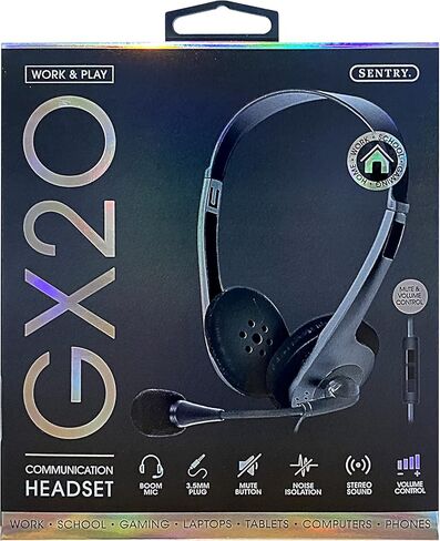 Rhode Island Novelty Sentry HPXGX20 Gaming Headset with Boom Microphone in Saudi Arabia