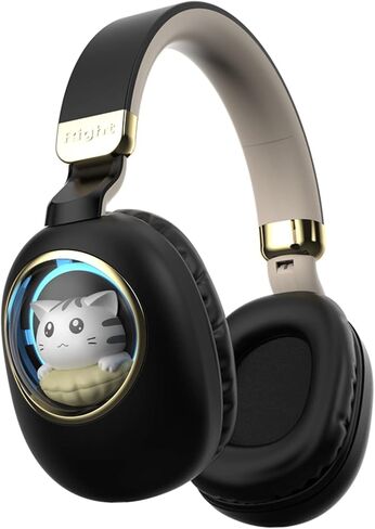 Kids Bluetooth Headphones Wired with Microphone for School - Wireless Boy Girls Noise Cancelling Over Ear Bluetooth Headphones Lightweight Children Headsets for iPad Kindle Airplane Travel Tablet in Saudi Arabia