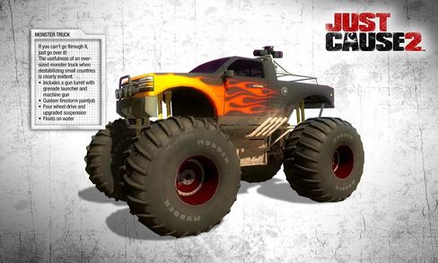 Just Cause 2: Monster Truck DLC - Steam PC [Online Game Code] in Kuwait