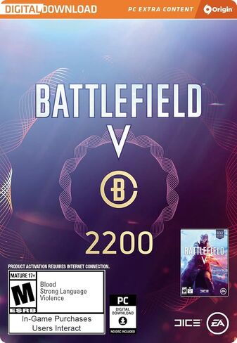 Battlefield V - Battlefield Currency 2200 – PC Origin [Online Game Code] in Saudi Arabia