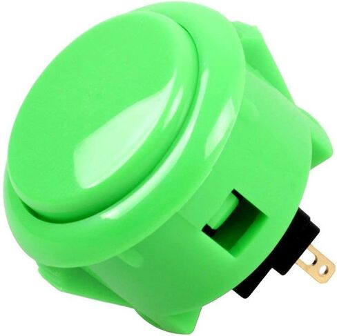 12 قطعة أزرار دفع أصلية من Sanwa OBSF-30 30 مم لوحدة تحكم ألعاب Arcade Joystick in Kuwait