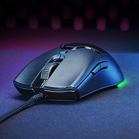 ماوس الألعاب Razer Viper Mini Ultralight: أسرع مفاتيح الألعاب - مستشعر بصري 8500 نقطة في البوصة - إضاءة Chroma RGB Underglow - 6 أزرار قابلة للبرمجة - سلك خالٍ من السحب - أسود كلاسيكي in Saudi Arabia