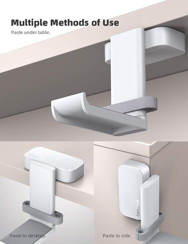 Lamicall Headphone Stand Adhesive Rotatable Headset Earphone Hanger Hook in Kuwait