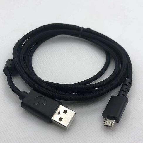 USB Charging Data Cable for Logitech G502 Lightspeed Wireless Gaming Mouse in Saudi Arabia