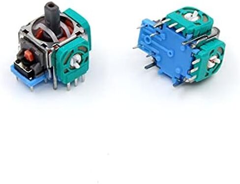 2 Pcs 3D Analog Joystick Thumb Stick Thumbstick Sensor Module Potentiometer for PS5 Controller Accessory Replacement in Kuwait